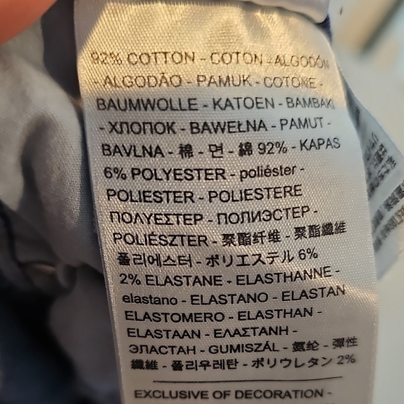 Levi's 711 Blue 31x26 Cropped Ankle Jeans with Tapered Fit - Picture 11 of 13